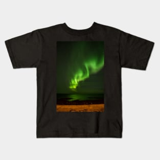 Swirling Reykjanes Sky Kids T-Shirt